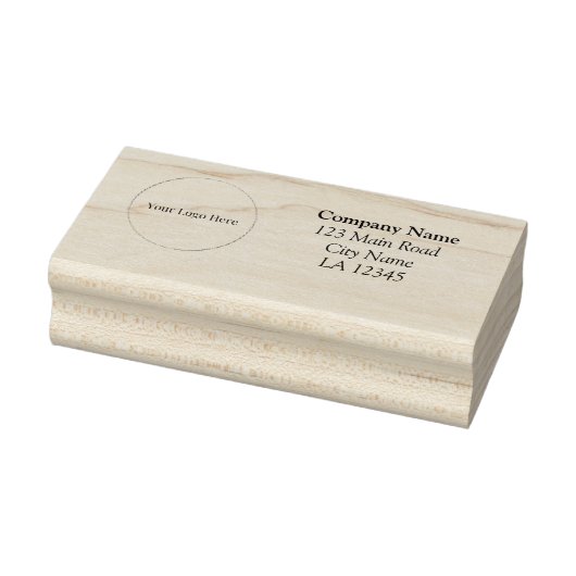 ビジネスロゴ | 現代の会社テンプレート ラバースタンプ (スタンプ)