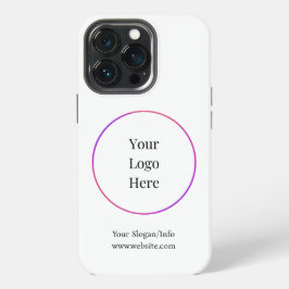 ビジネスロゴ | 現代の会社テンプレート iPhone 13 PROケース