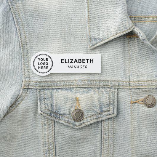 ビジネスロゴ（白） 名札 (インサイチュ)