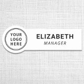 ビジネスロゴ（白） 名札