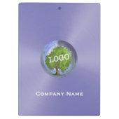 ビジネスロゴ（紫） クリップボード (裏面)
