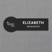 ビジネスロゴ（黒） 名札
