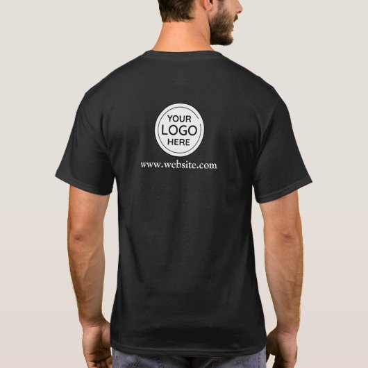 ビジネスロゴ Tシャツ (裏面)
