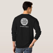 ビジネスロゴ Tシャツ (裏面フル)