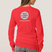 ビジネスロゴ Tシャツ (裏面)