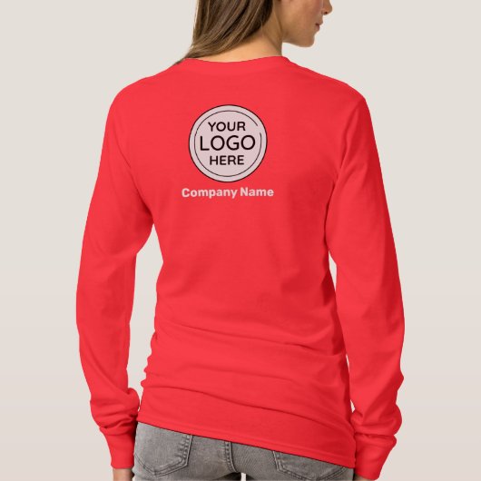 ビジネスロゴ Tシャツ (裏面)