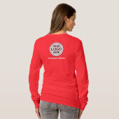 ビジネスロゴ Tシャツ (裏面フル)