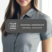 ビジネスロゴlクリーングレープロフェッショナル会社 名札