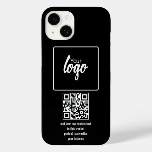 ビジネスロゴQRコードと文字 Case-Mate iPhone 14ケース