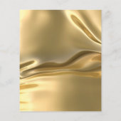 ビジネスロゴQRコードインスタグラムゴールド金 チラシ (裏面)