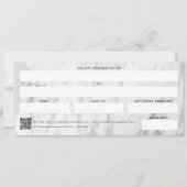 ビジネスロゴQRコードギフト証明書伝票 (正面)