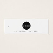 ビジネスロゴQRコードラベルつるラベル (正面)