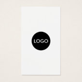 ビジネスロゴQRコードラベルつるラベル (正面)