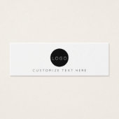 ビジネスロゴQRコードラベルつるラベル (正面)