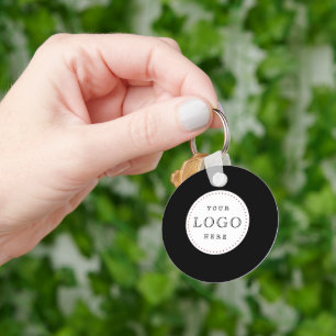 ビジネスロゴQRコード両面 キーホルダー