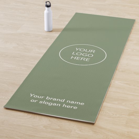 ビジネスロゴSage Green Yoga Mat ヨガマット (インサイチュ)