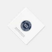 ビジネスロゴWebサイトの企業の追加カスタム方法 スタンダードカクテルナプキン (角)