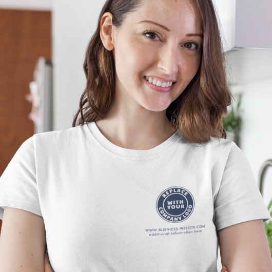 ビジネスロゴWebサイトの会社イベントの追加 Tシャツ