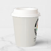 ビジネスロゴWebサイトアドレスのプロモーションの追加 紙コップ (右)