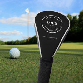 ビジネスロゴWebサイトク企業のライアントギフトカスタム ゴルフヘッドカバー