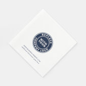 ビジネスロゴWebサイト企業のの追加カスタム方法 スタンダードランチョンナプキン (角)