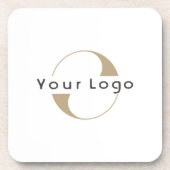 ビジネスロシンプルゴのクリーンミニマル会社 コースター (正面)