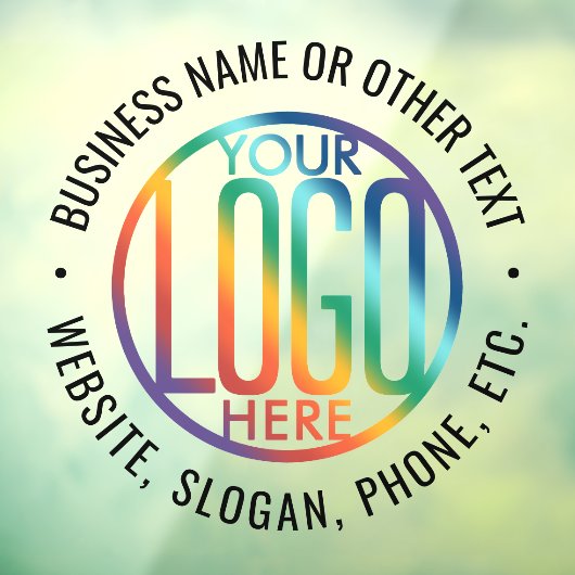 ビジネスロシンプルゴモダンプロフェッショナルブラック ウィンドウサイン (シート3)