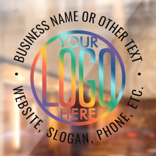 ビジネスロシンプルゴモダンプロフェッショナルブラック ウィンドウサイン (シート2)