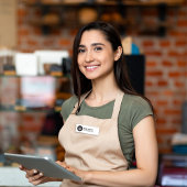 ビジネスロシンプルゴ従業員名 名札