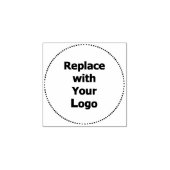 ビジネスロシンプルゴ簡単DIYカスタムシールブランディング ラバースタンプ (インプリント)