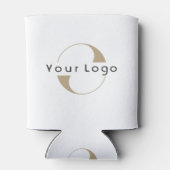 ビジネスロシンプルゴClean Companyミニマル White 缶クーラー (裏面)