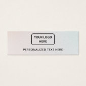 ビジネスロパーソナライズされたゴ文字ラベルつるラベル (正面)