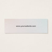 ビジネスロパーソナライズされたゴ文字ラベルつるラベル (裏面)