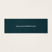 ビジネスロパーソナライズされたゴ文字ラベルつるラベル (裏面)