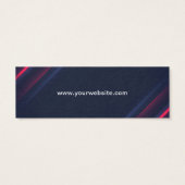 ビジネスロパーソナライズされたゴ文字ラベルつるラベル (裏面)