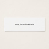 ビジネスロパーソナライズされたゴ文字ラベルつるラベル (裏面)