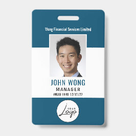 ビジネスロモダンゴ従業員の写真 バッジ