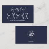 ビジネスロモダンゴ海軍プロフェッショナル会社 ロイヤリティカード (正面/裏面)