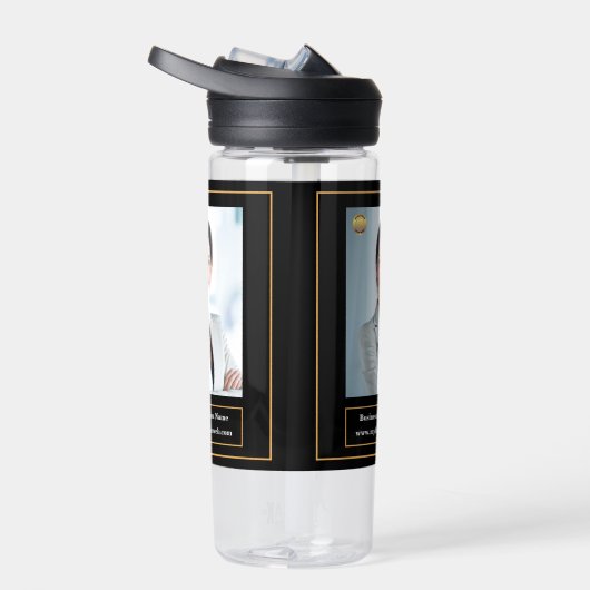 ビジネスロ企業のゴのプロモーションWebサイカスタムト ウォーターボトル (右面)