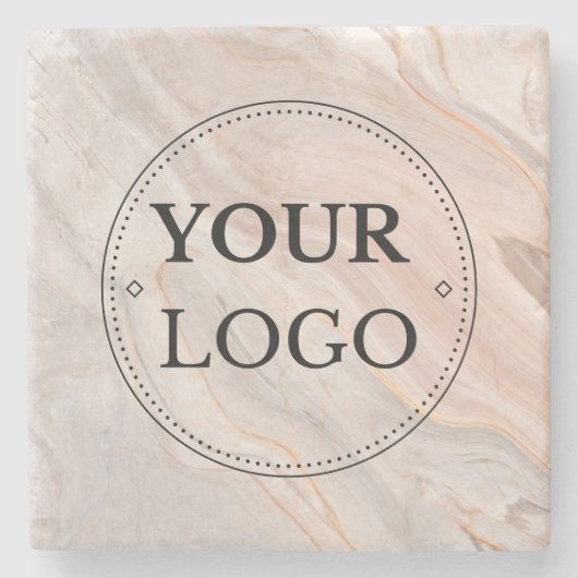 ビジネスロ企業のゴモダン従業員 ストーンコースター (正面)