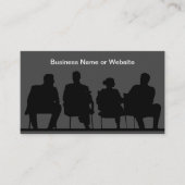 ビジネス人事雇用名刺 名刺 (正面)