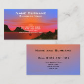 ビジネス人気があるカード 名刺 (正面/裏面)