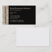 ビジネス仲介商の名刺 名刺 (正面/裏面)