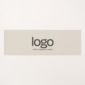 ビジネス企業ののロゴと文字のプロモーション ヨガマット (正面(横))