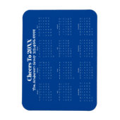 ビジネス企業のカード用フレキシブルマグネットカレンダー マグネット (縦)