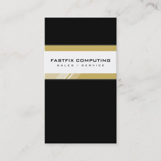 ビジネス企業のカード：：ハイテクzing 3P 名刺 (正面)