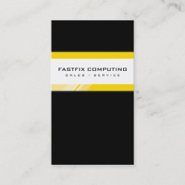 ビジネス企業のカード：：ハイテクzing 6P 名刺