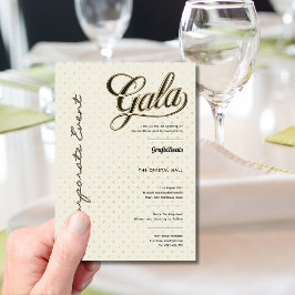 ビジネス企業のチャリティ募金エレガント 招待状