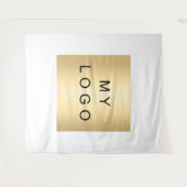 ビジネス企業のロカスタムゴのブランドカラー タペストリー (正面(横))