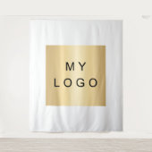 ビジネス企業のロカスタムゴのブランドカラー タペストリー (正面)